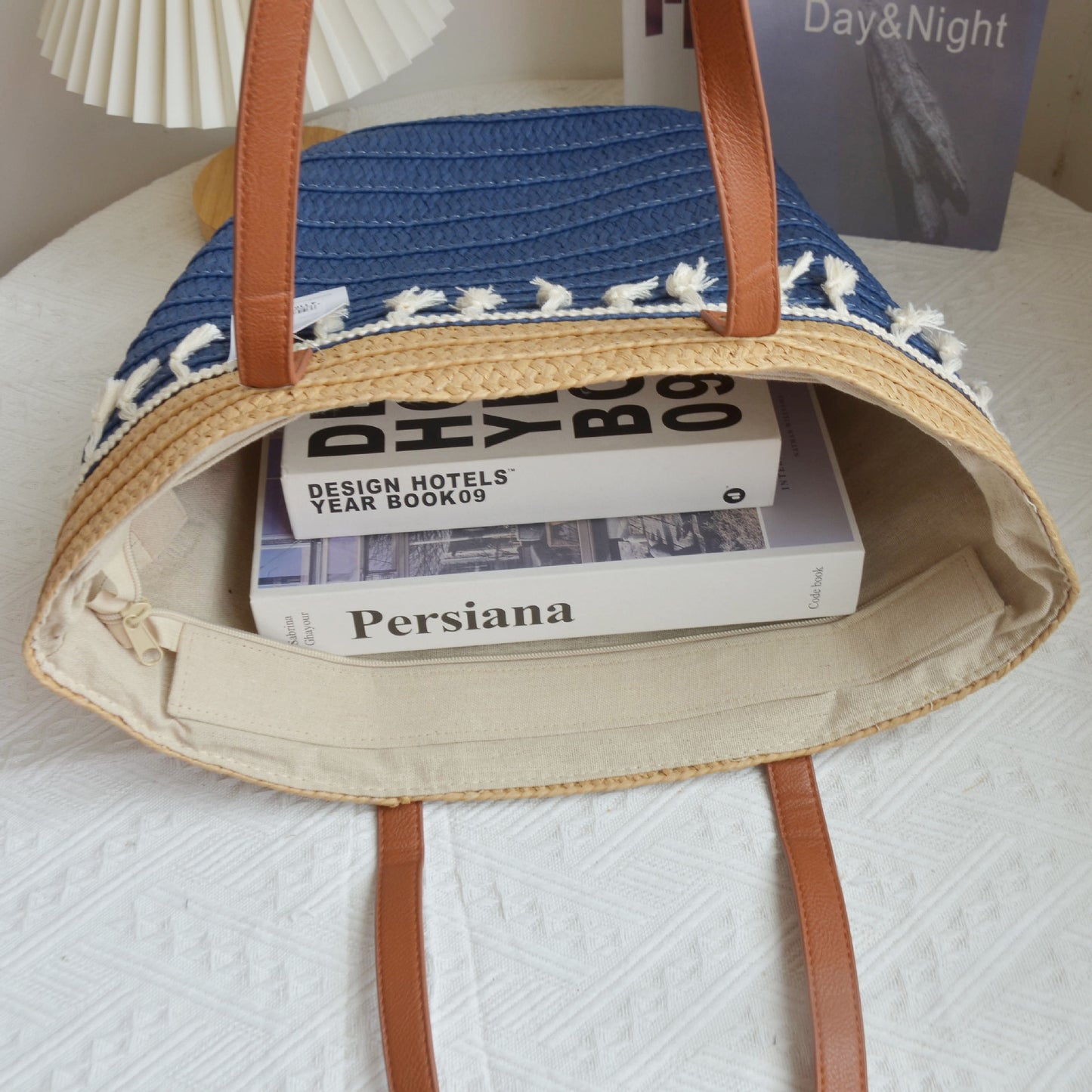 Large Straw Tote for Summers
