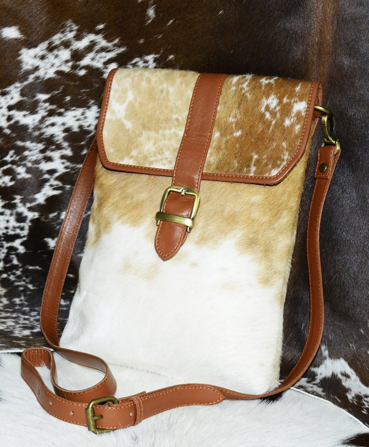 Hair On Cowhide Purse Crossbody
