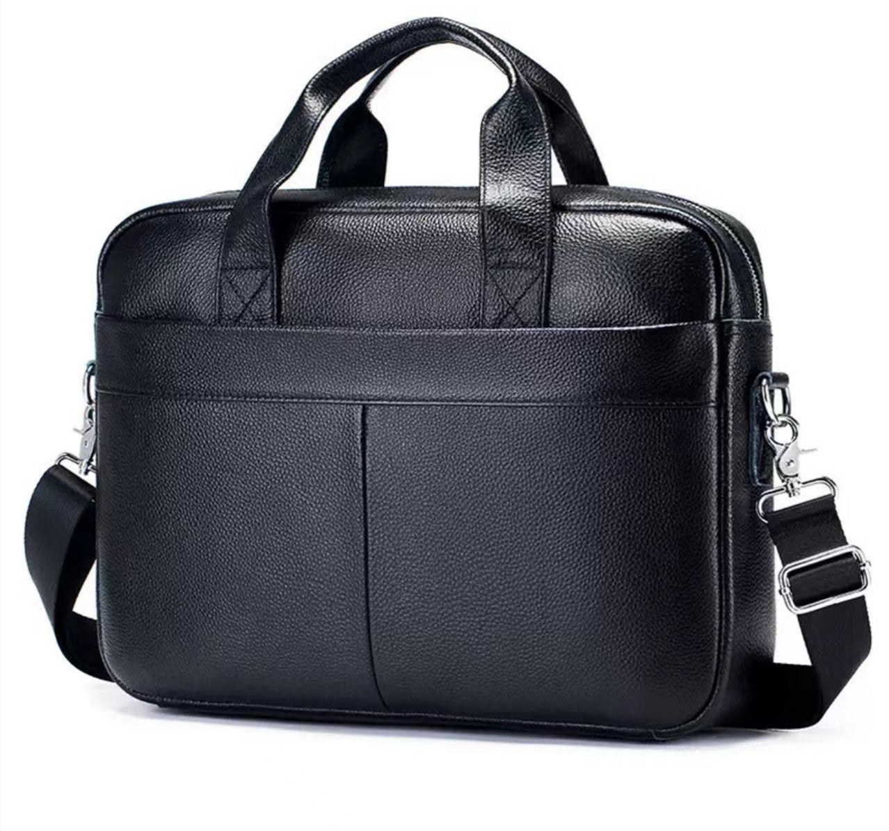 Genuine Leather Business Office Bag for Men