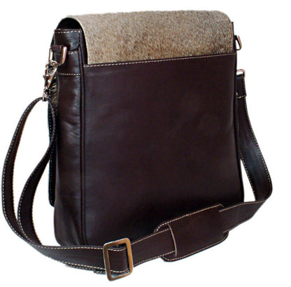 Genuine Leather Cowhide Crossbody Bag