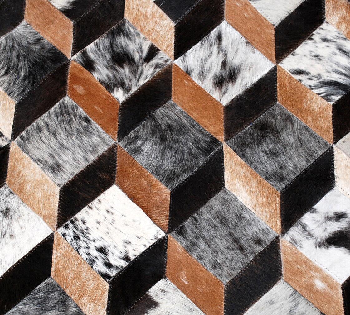 COWHIDE LEATHER CUSHION COVER