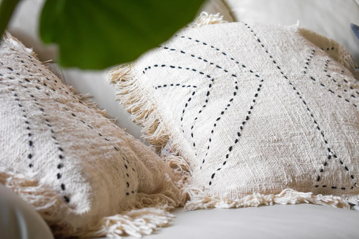 Organic Cotton Throw Accent Pillow Cover
