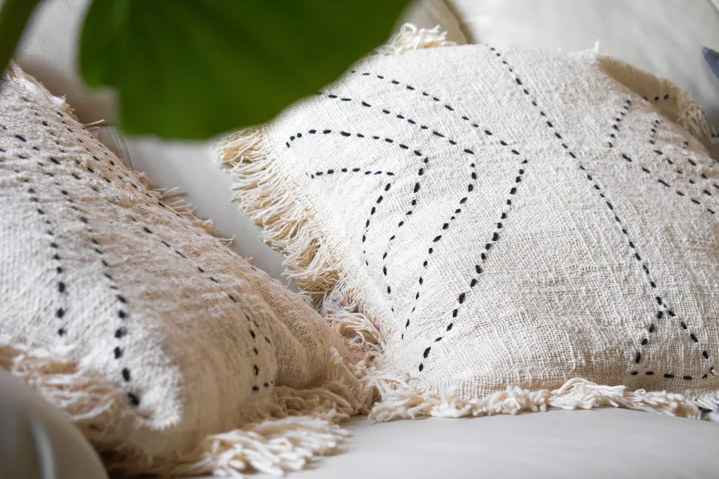 Organic Cotton Throw Accent Pillow Cover