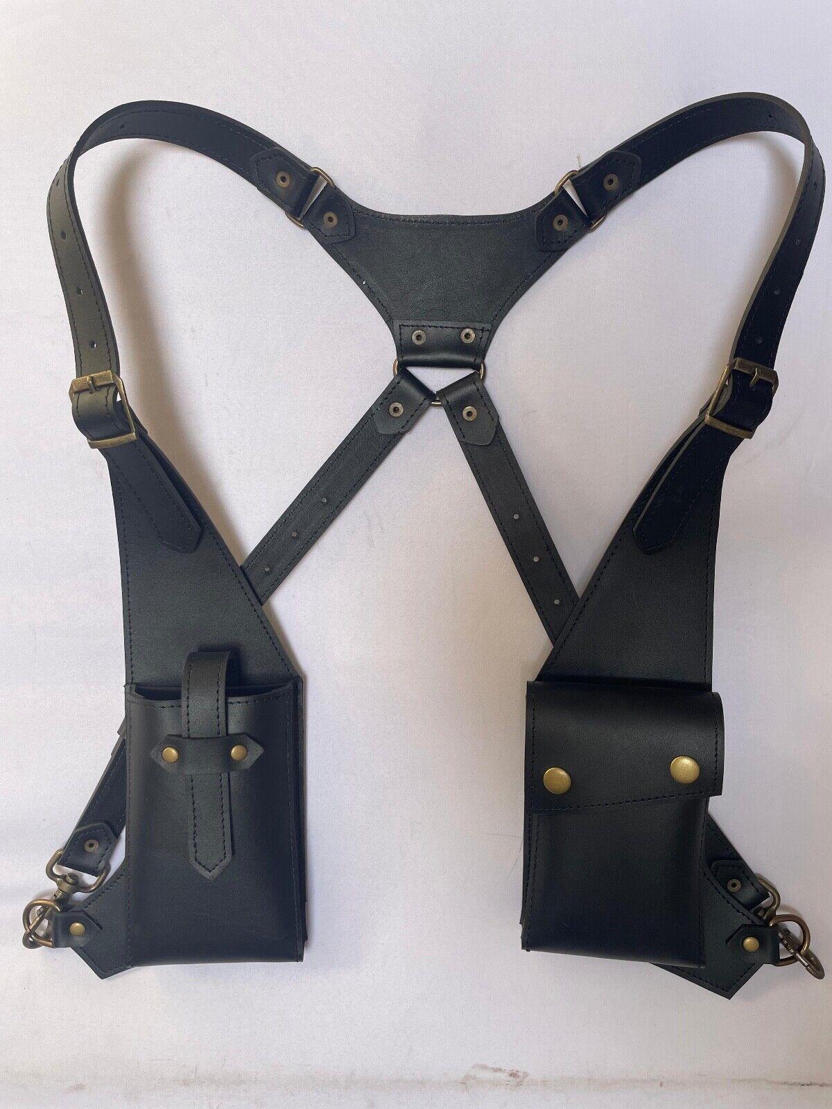 Leather Shoulder Festival Holster Bag