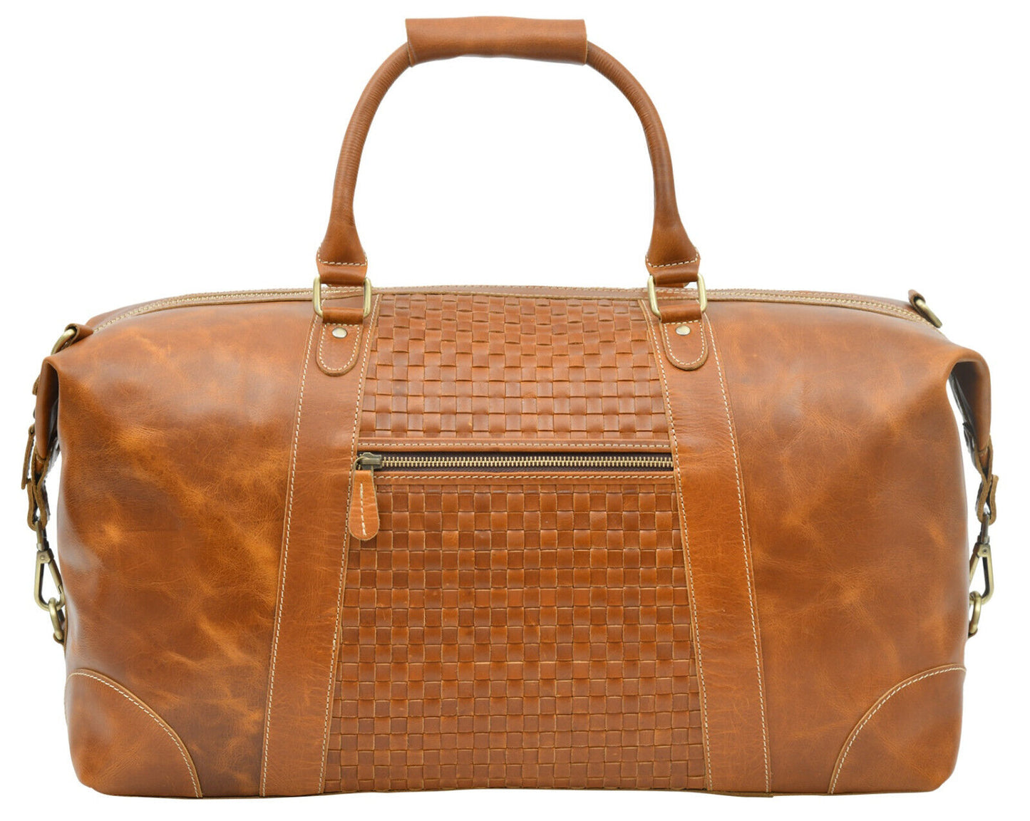 Large Genuine leather duffle bag