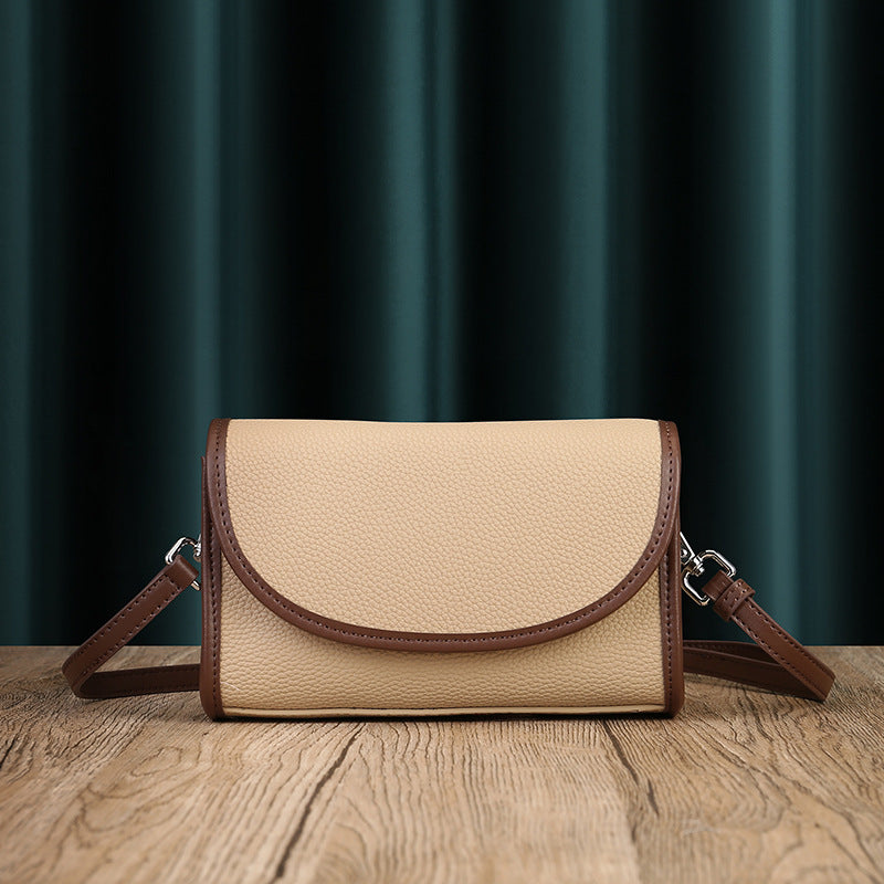 Women’s Genuine Leather Pillow Bag Crossbody
