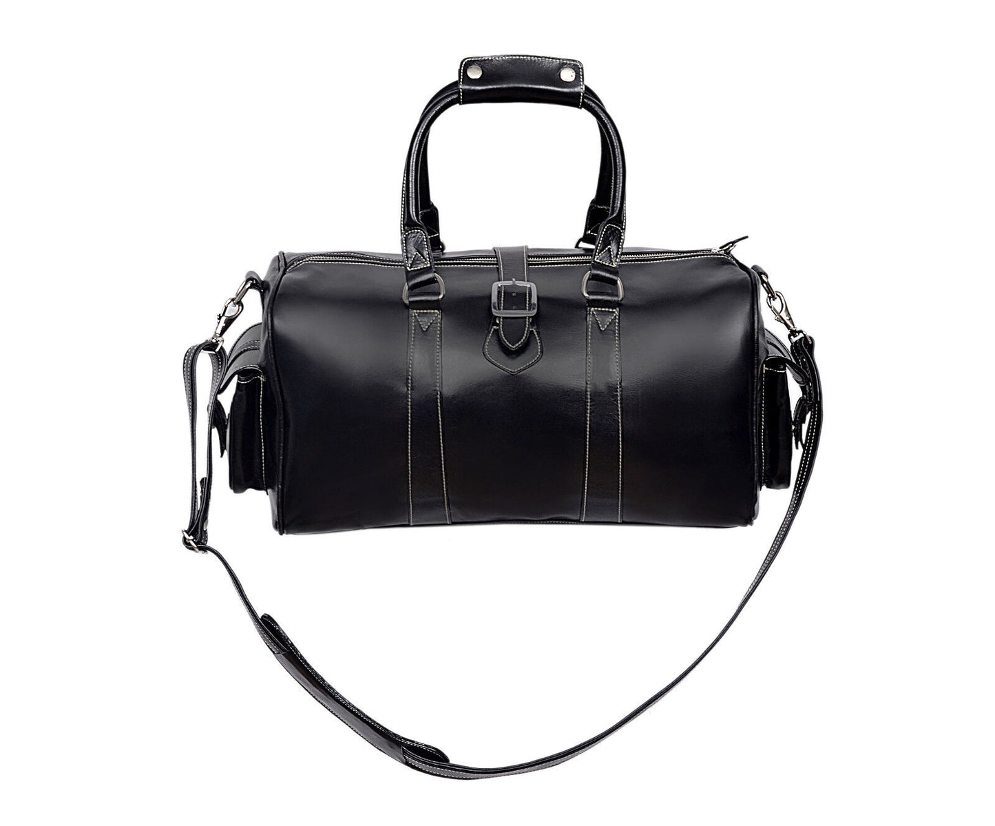 Real custom Leather Duffel Bags
