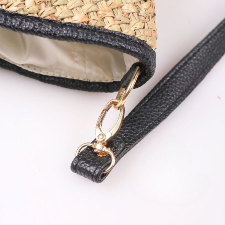 Women Natural Woven Summer Beach Bag