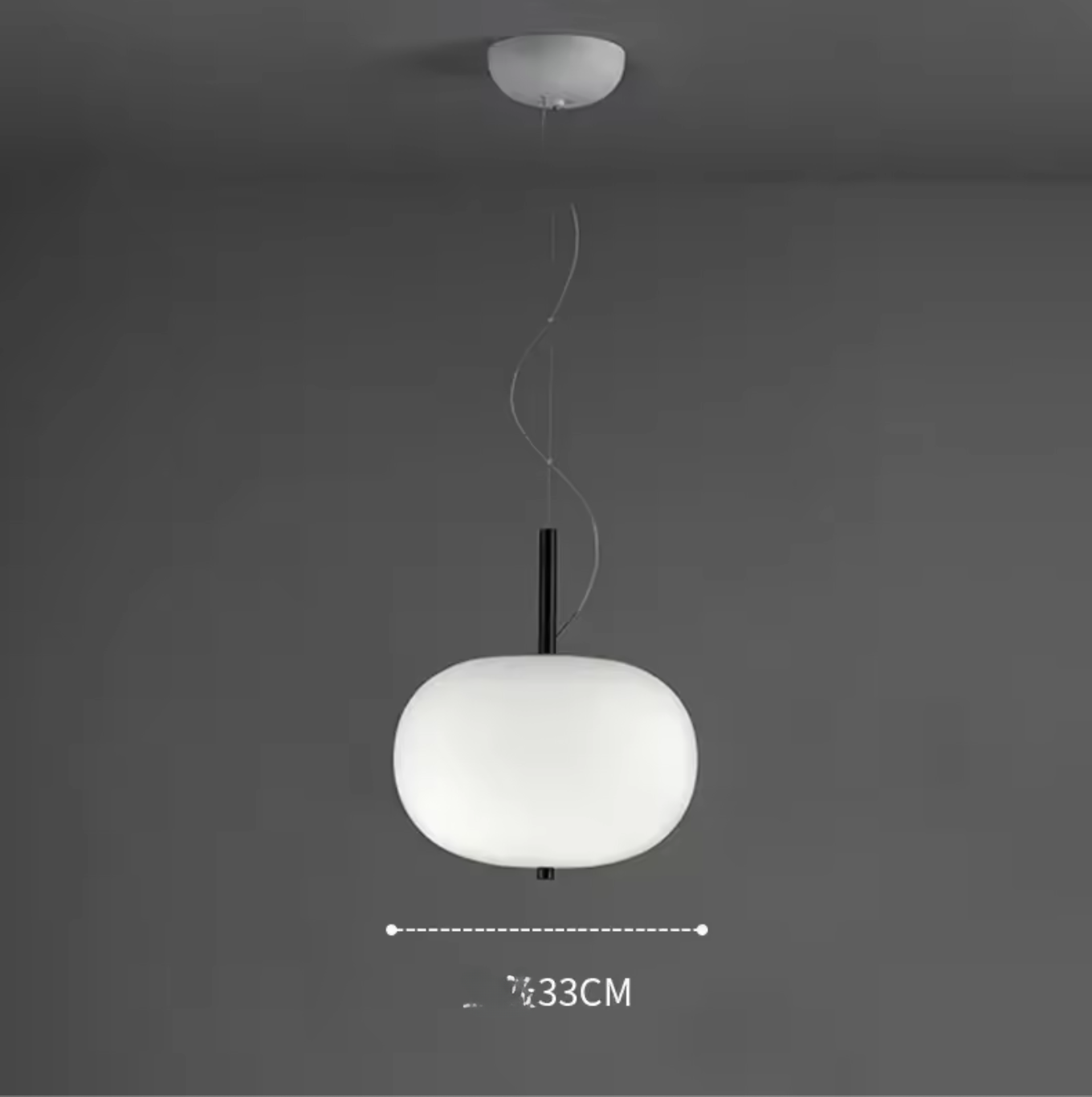 Nordic Double Globe Pendant Lamp Ceiling Light