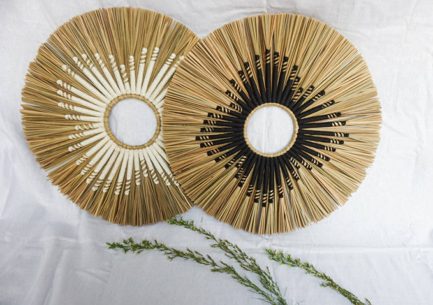 Star Shape Seagrass Balinese Wall Decor