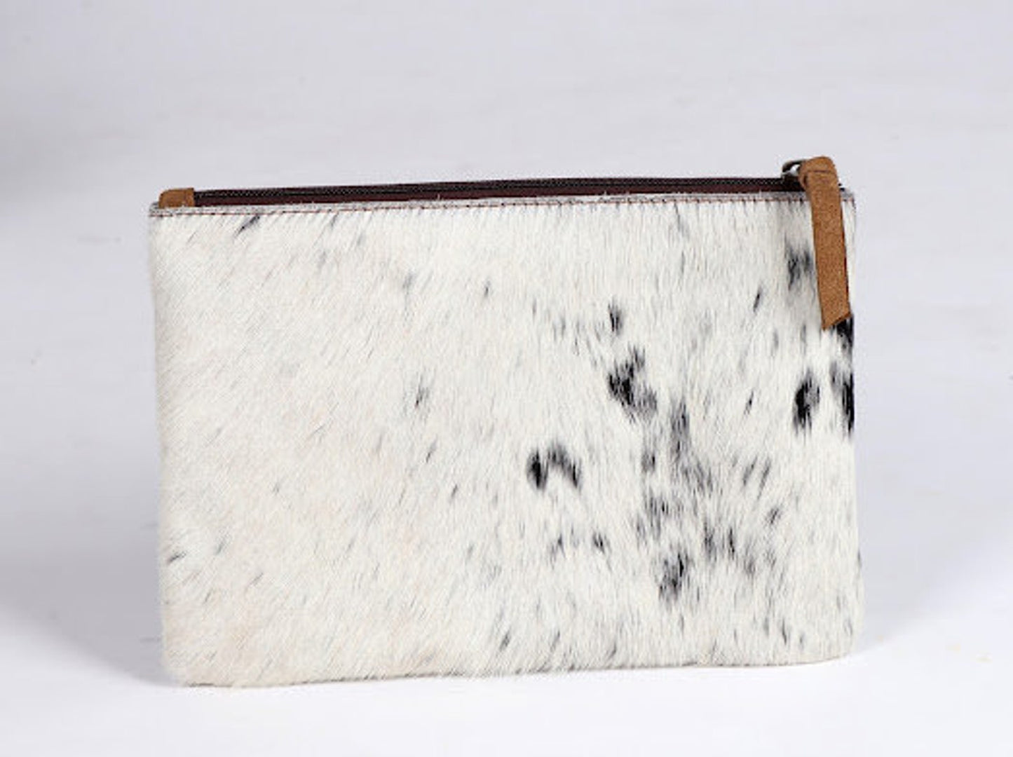 Handmade Ladies Wallet Clutch Purse Cowhide Clutches With Tassel