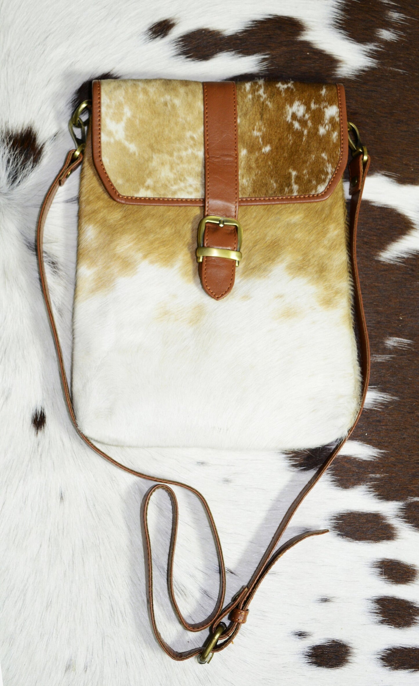 Hair On Cowhide Purse Crossbody