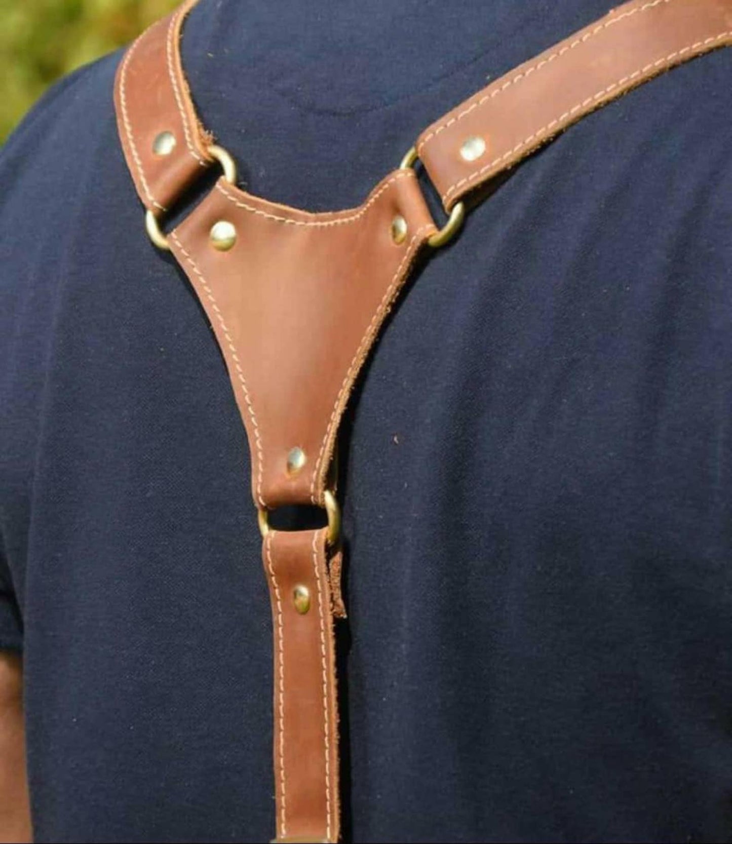 Leather Apron BBQ Chef Blacksmith