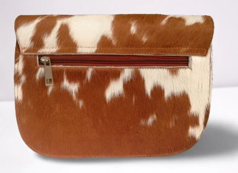 Real Cowhide Messenger Bag