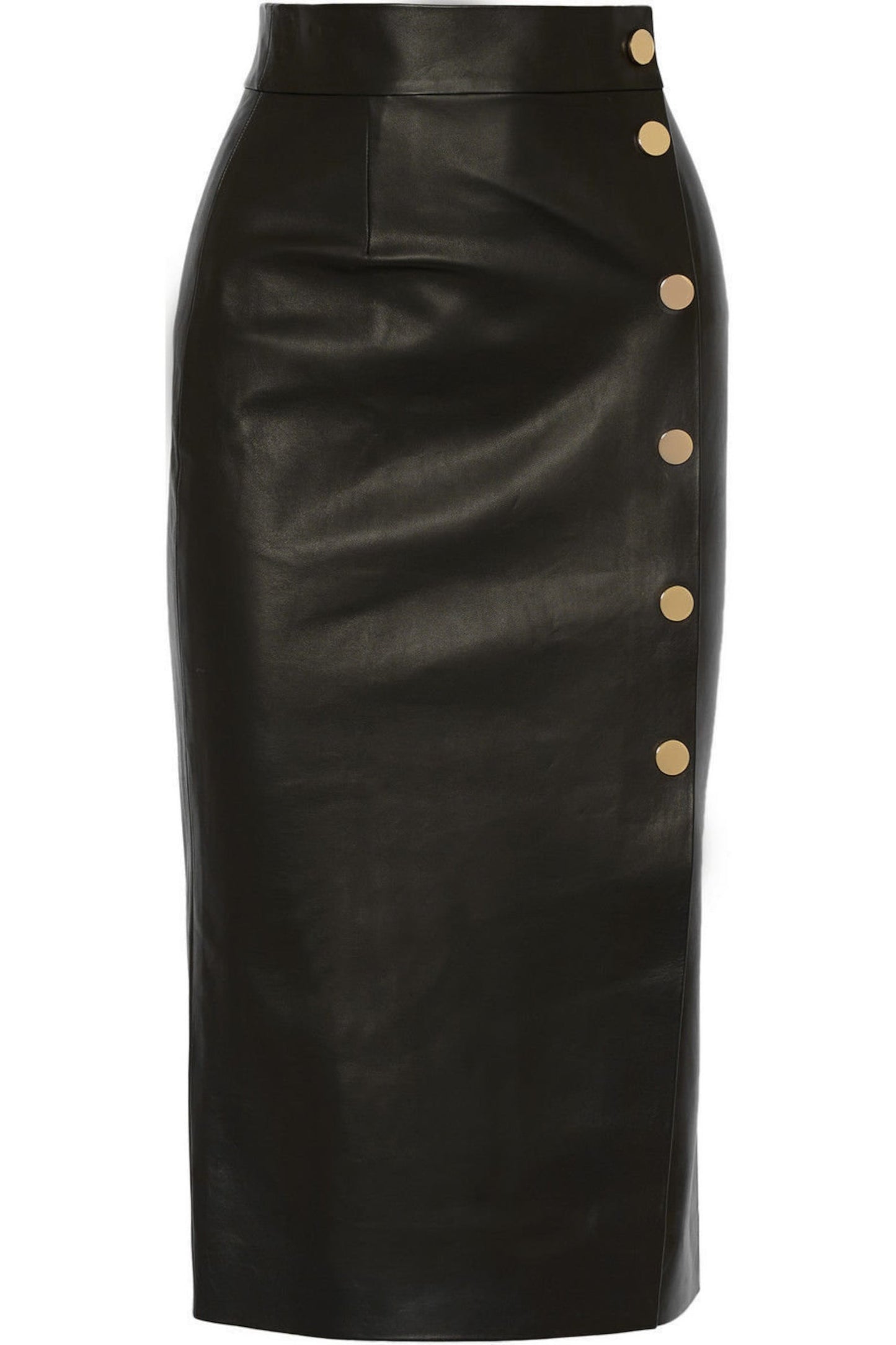 Pencil skirt Black Genuine Leather
