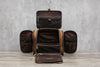 Real Leather Dopp Kit Bag