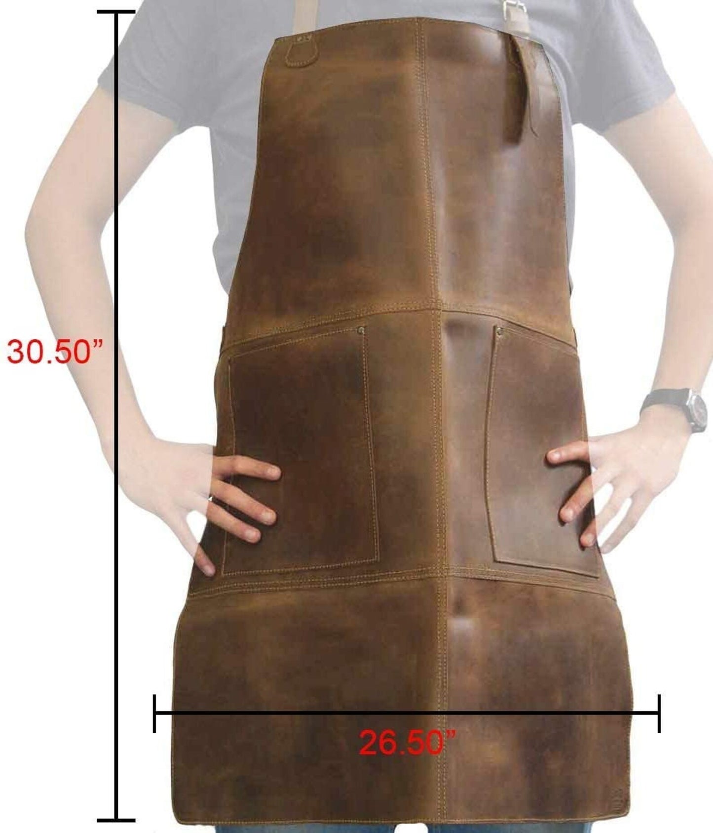 Genuine Leather Butcher kitchen Apron