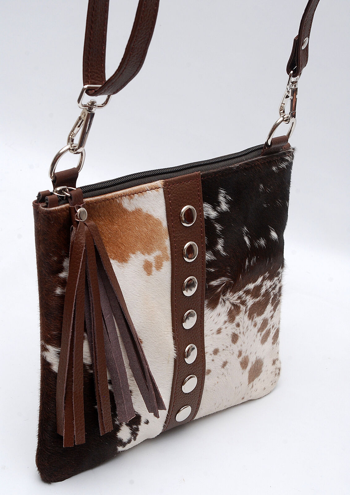 Real Cowhide Crossbody Purse