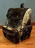 Real Cowhide Backpack Wester Travel Purse