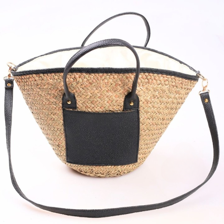 Women Natural Woven Summer Beach Bag