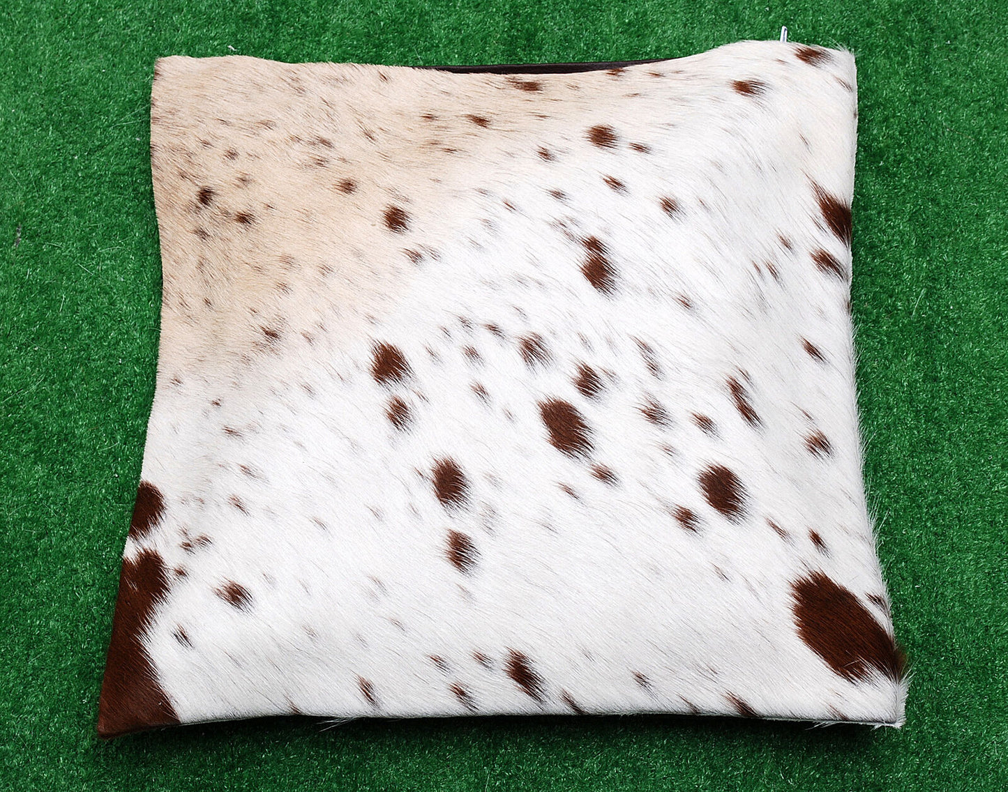 Natural Spotted Cowhide Pillow Cover