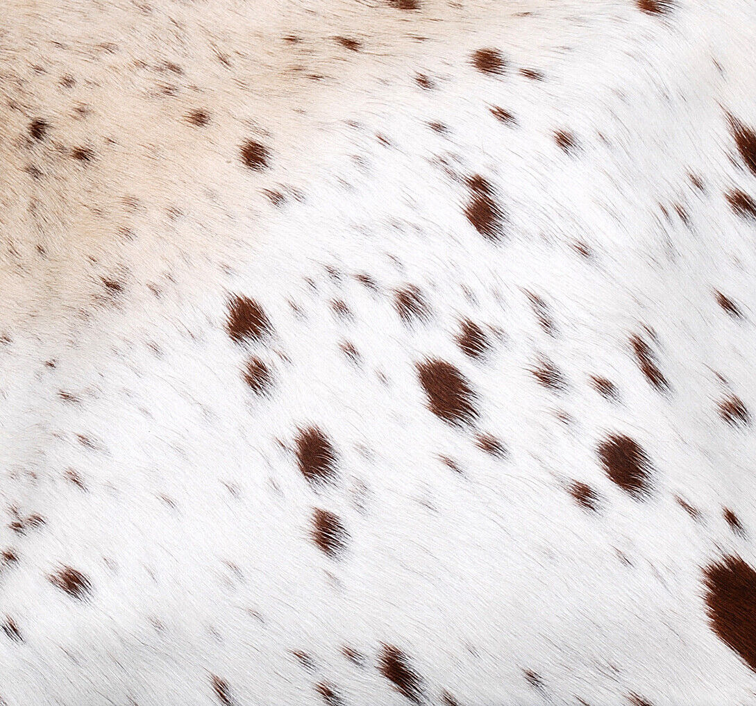 Natural Spotted Cowhide Pillow Cover