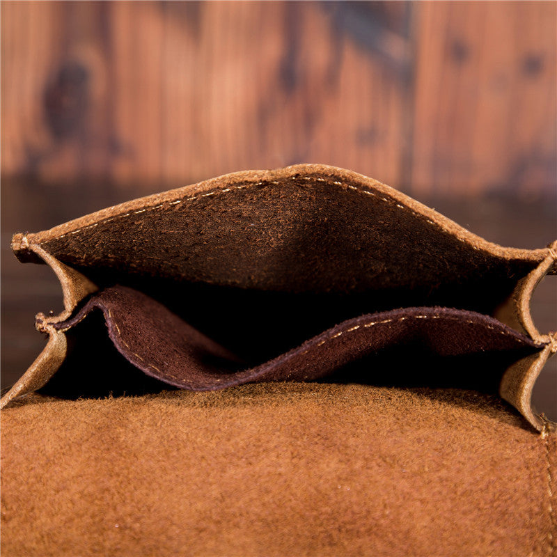 Men’s Leather Waist Bag Genuine Leather Phone Holder