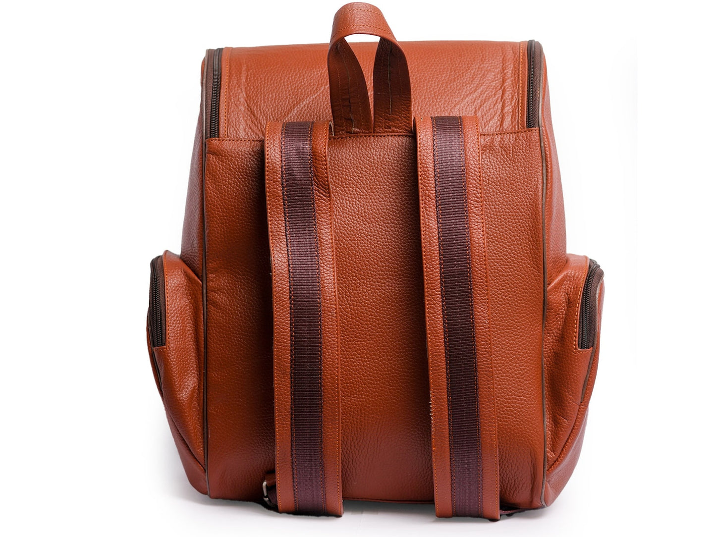 Premium Genuine Brown leather backpack