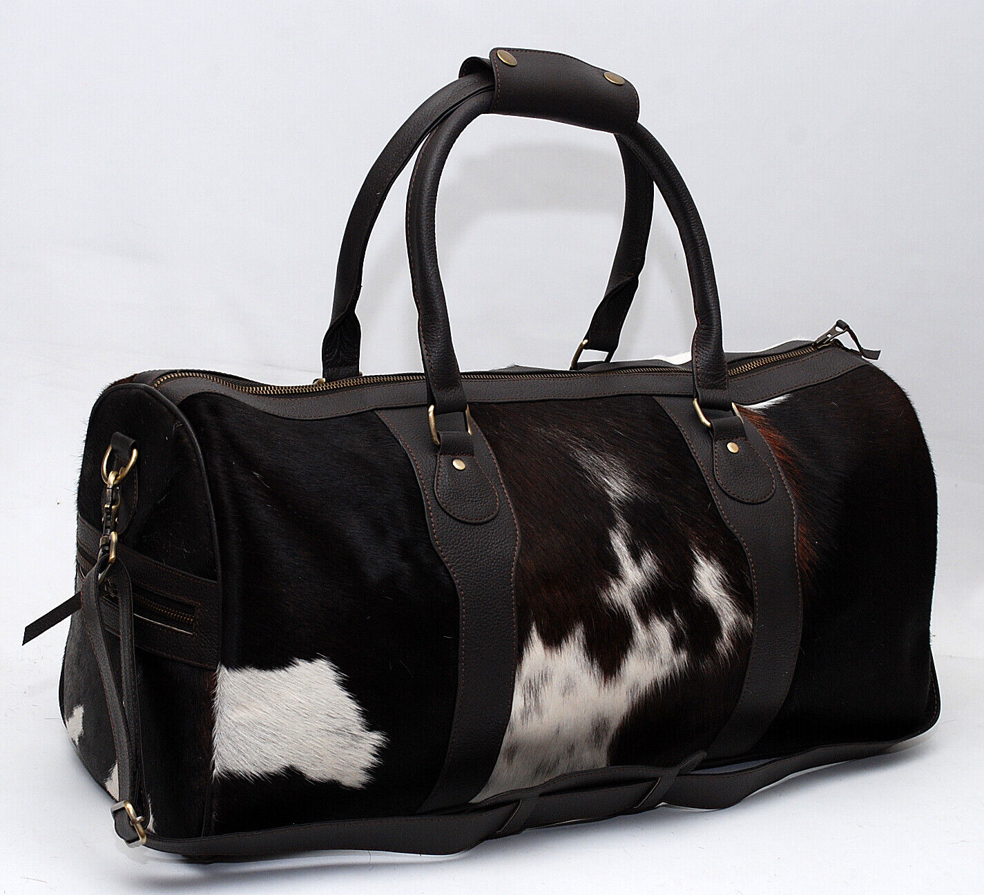 weekender duffle bag cowhide