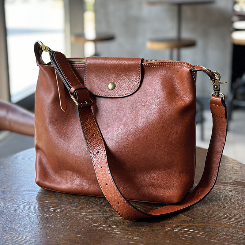 Women Leather Messenger Crossbody Purse