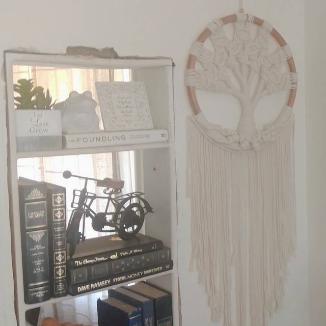 Tree of life macrame wall hanging dreamcatcher