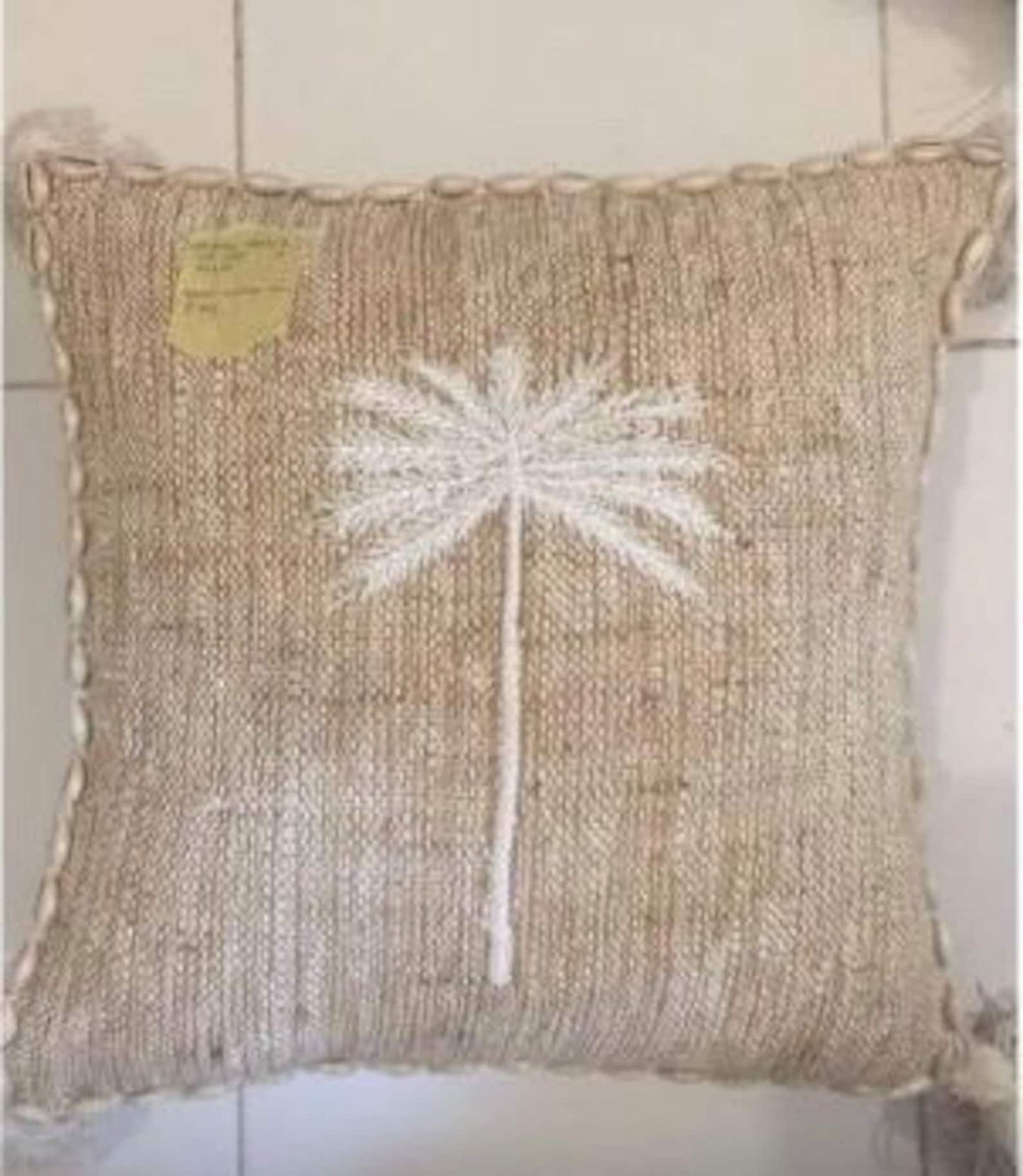 Beach Style Cowrie Sofa Pillow Cover