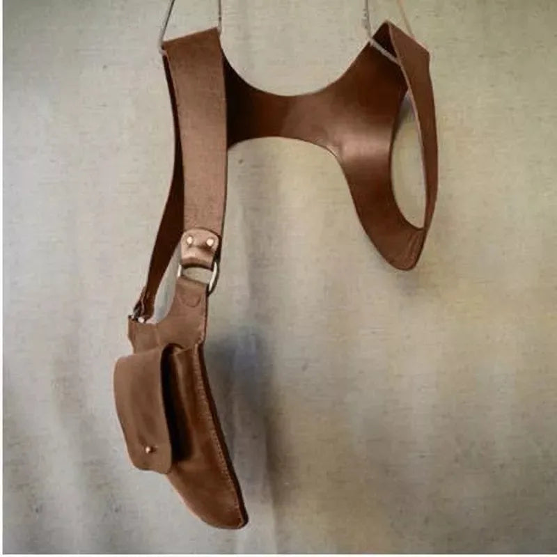 Genuine Leather Underarm Holster Wallet