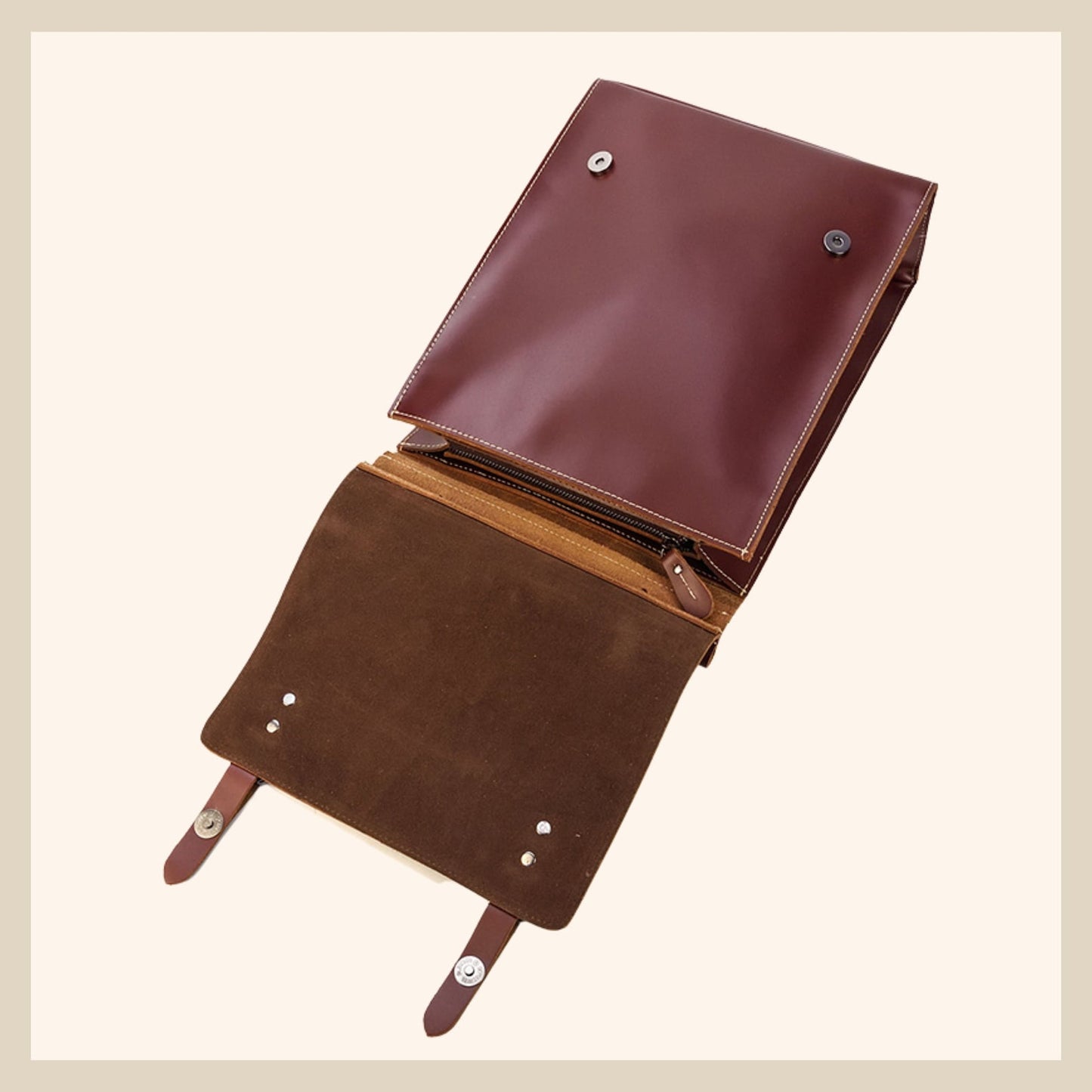 Real Leather Professional Backpack