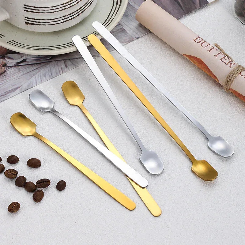 Stainless steel long Handle Steering Spoons