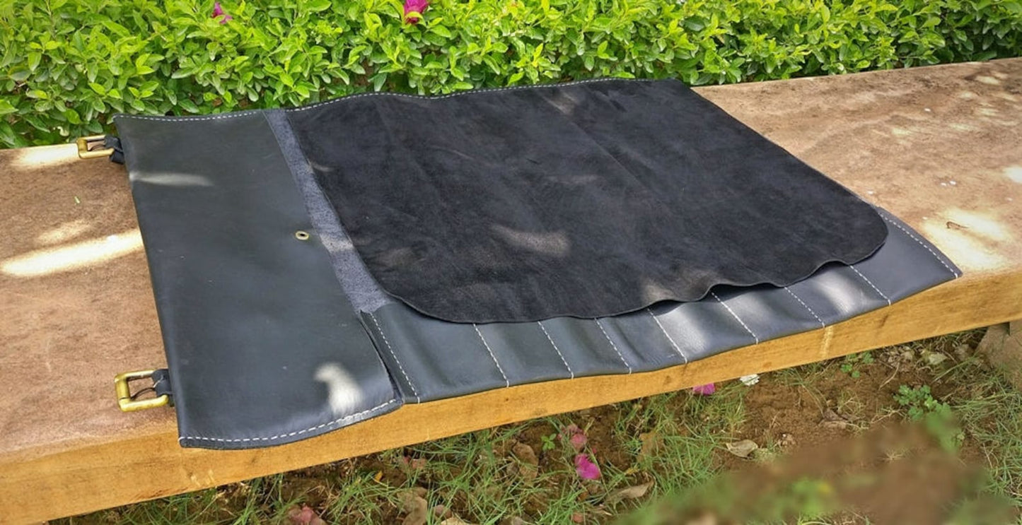 Genuine Leather Knife roll Chef Bag