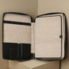Real Genuine Zippered Leather Portfolio Case For Laptop