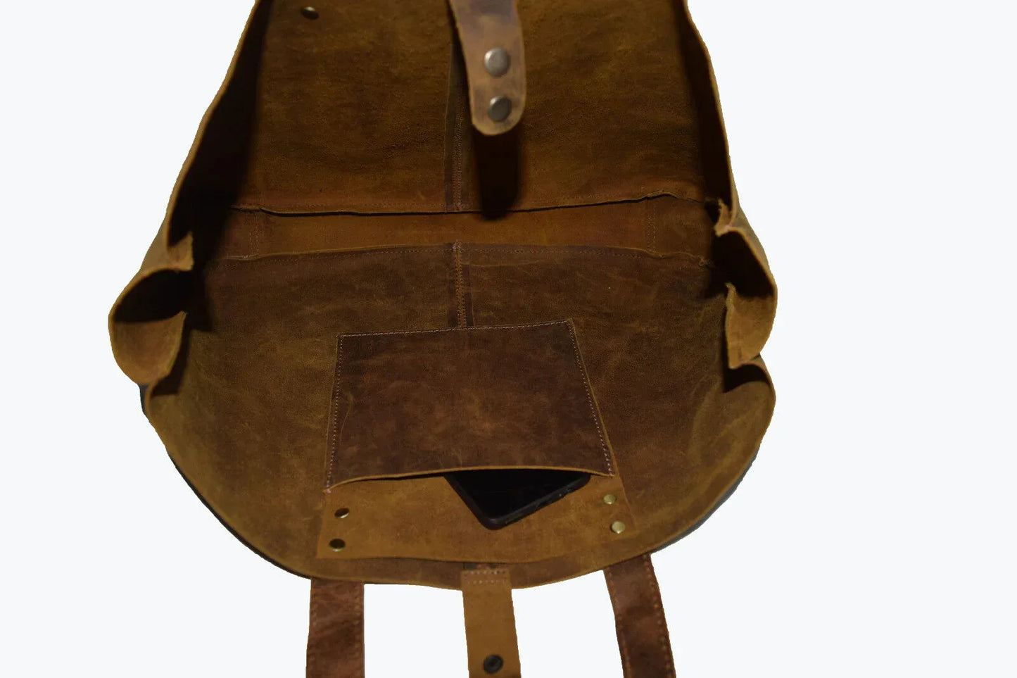 Real Leather Women Shoulder Tote Bag