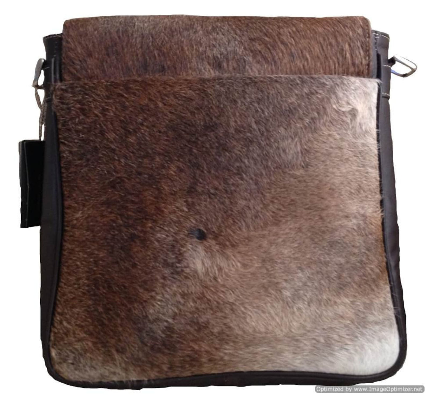 Real Natural Cowhide Crossbody Purse