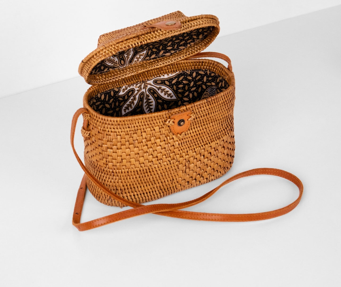 Real Rattan Crossbody handbags