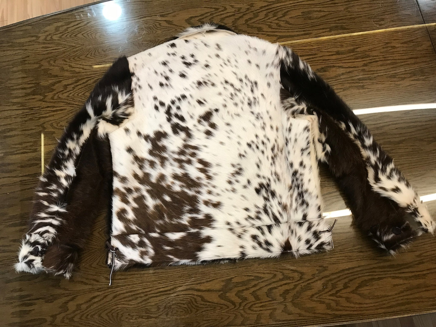 Spotted Cowhide Skin Jacket