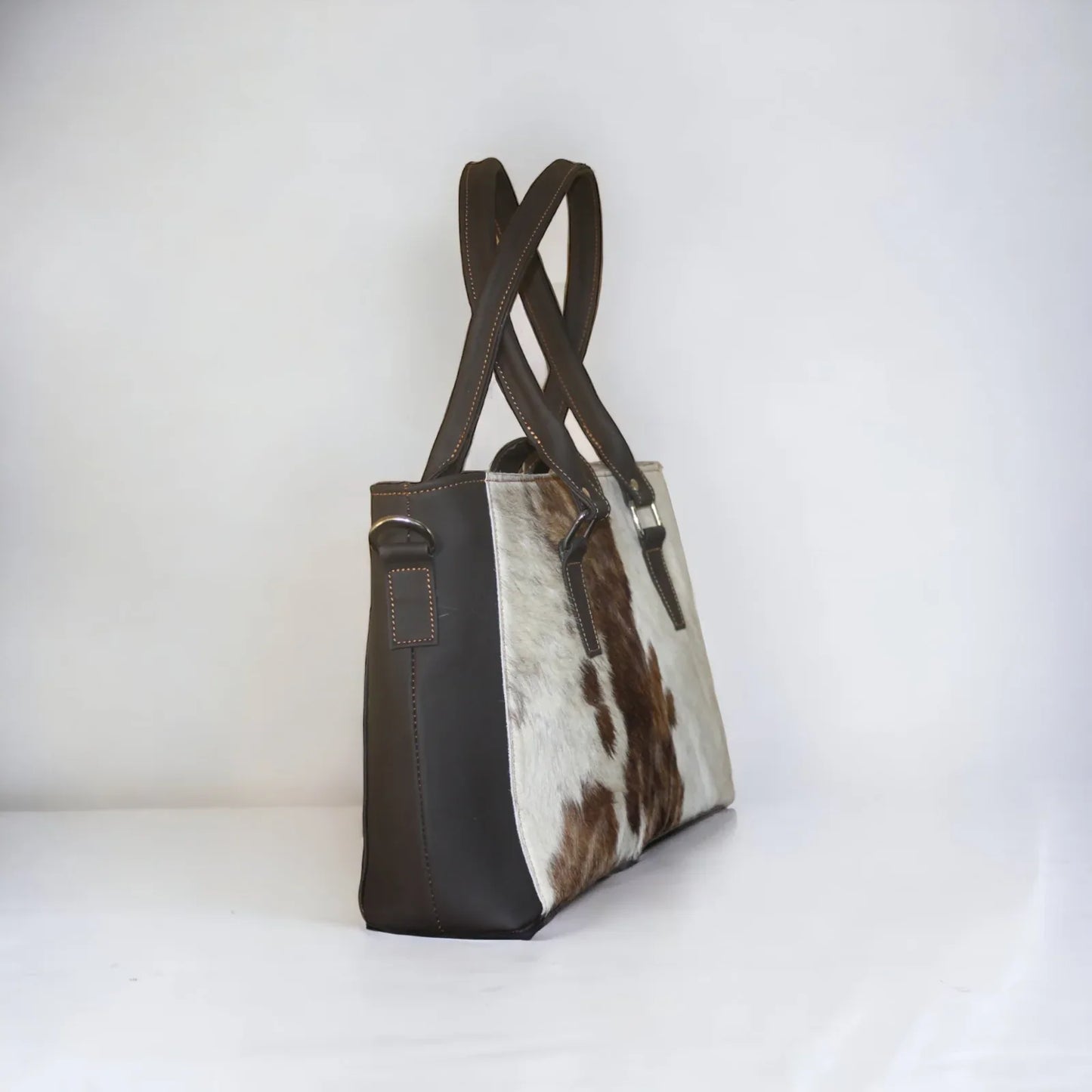Real Natural Cowhide Shoulder Bag