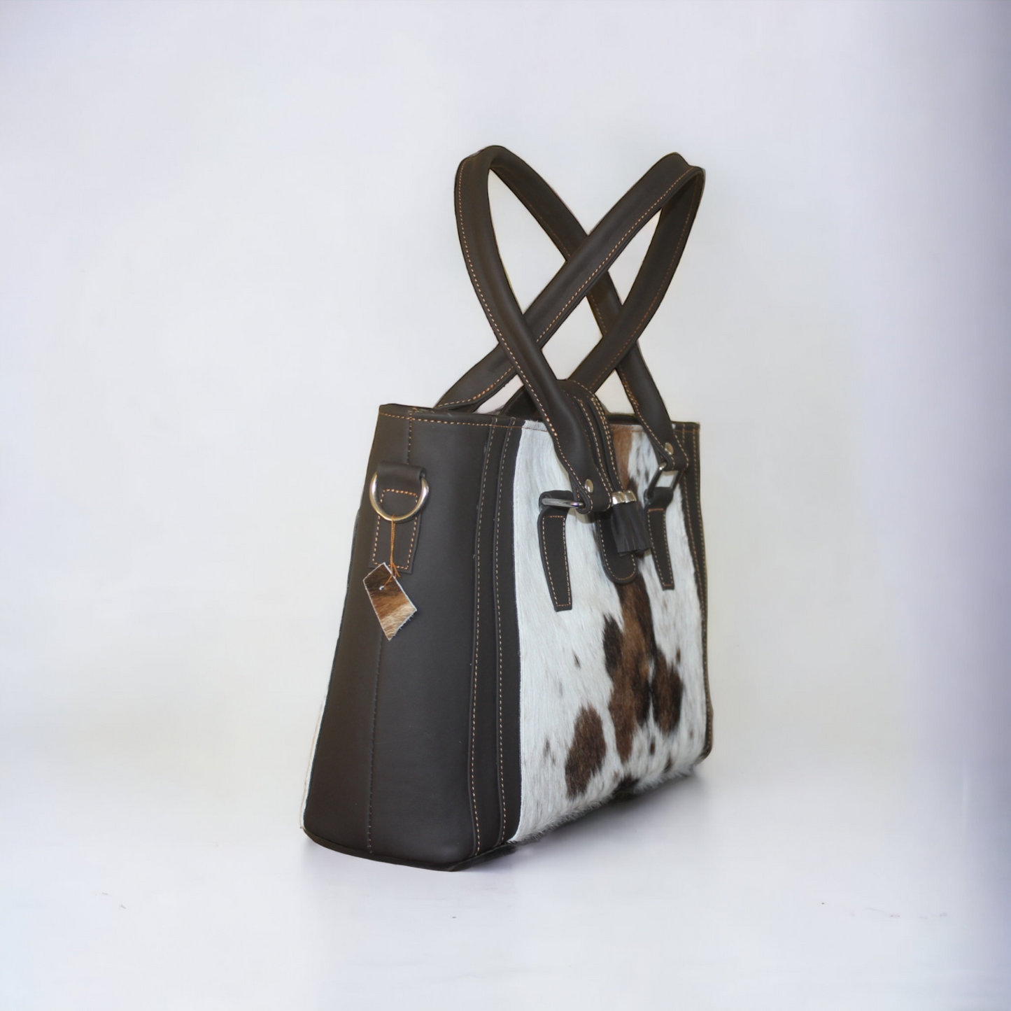 Real Natural Cowhide Shoulder Bag