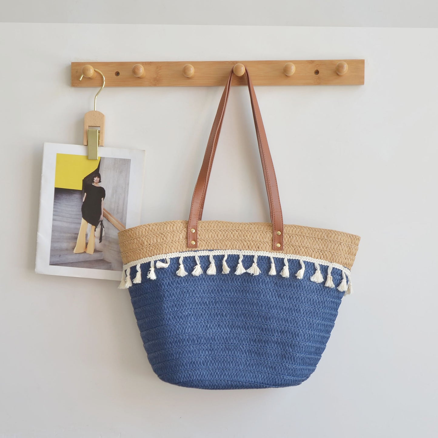 Large Straw Tote for Summers