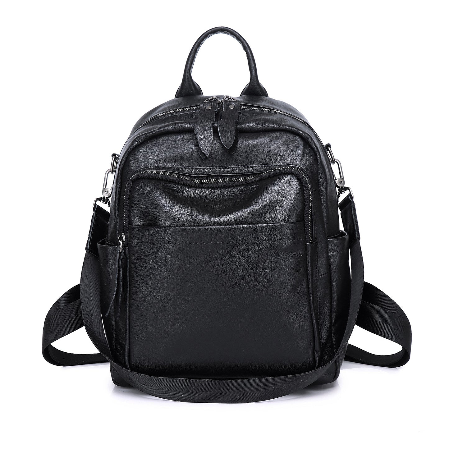 designer leather backpacks for women