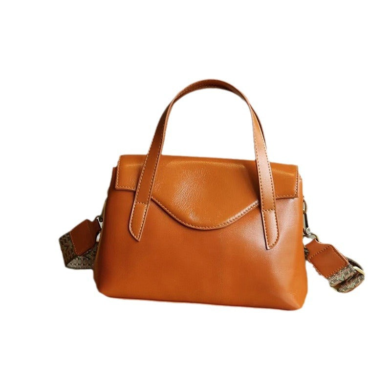 Genuine Leather Shoulder Handbag Crossbody