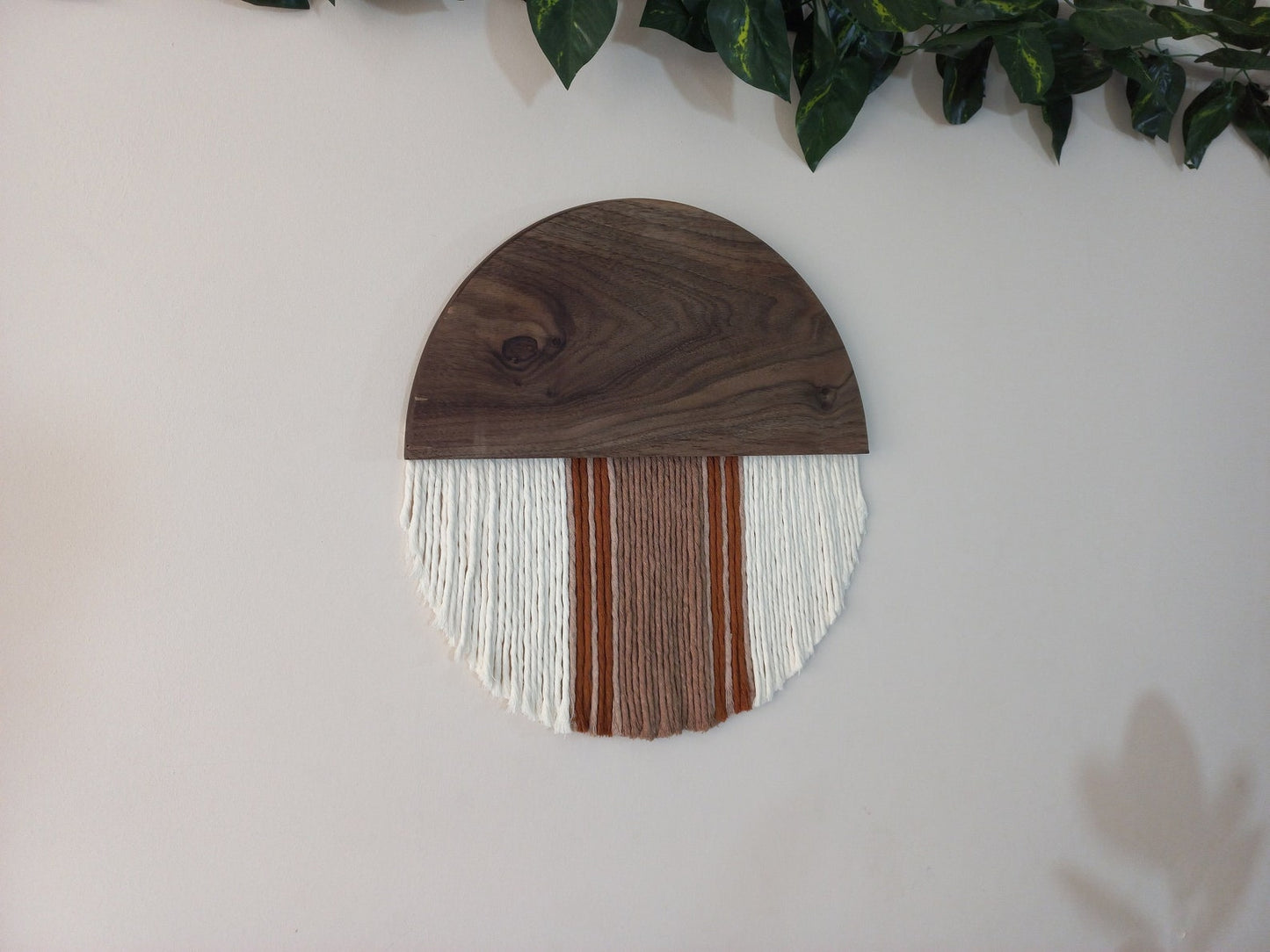 Cotton Macrame Wall Hanging Earth Color