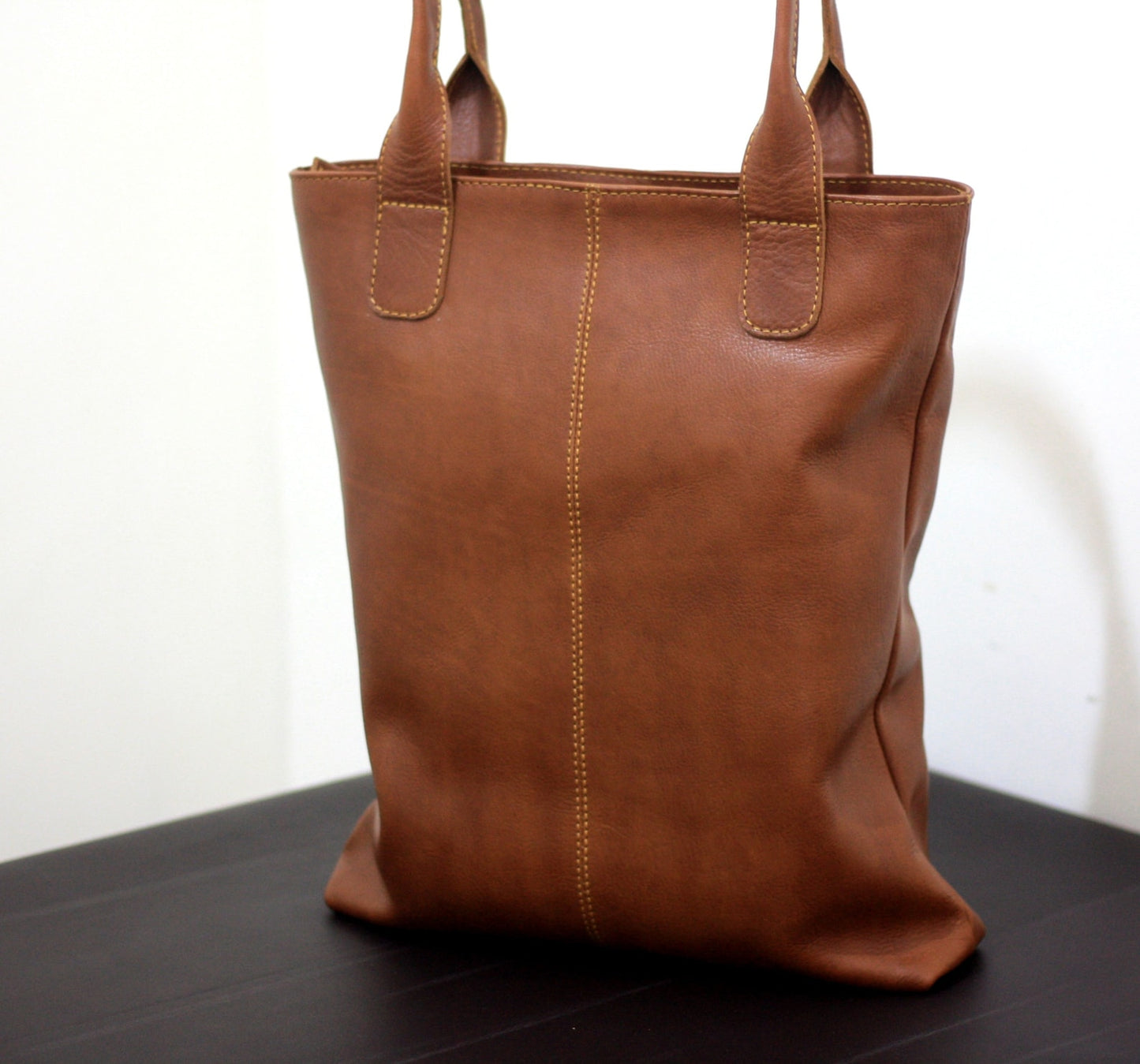 Exotic Leather Tote Bag For Women Zipper Outside Pocket