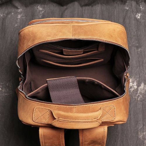 Premium Leather Office Backpack