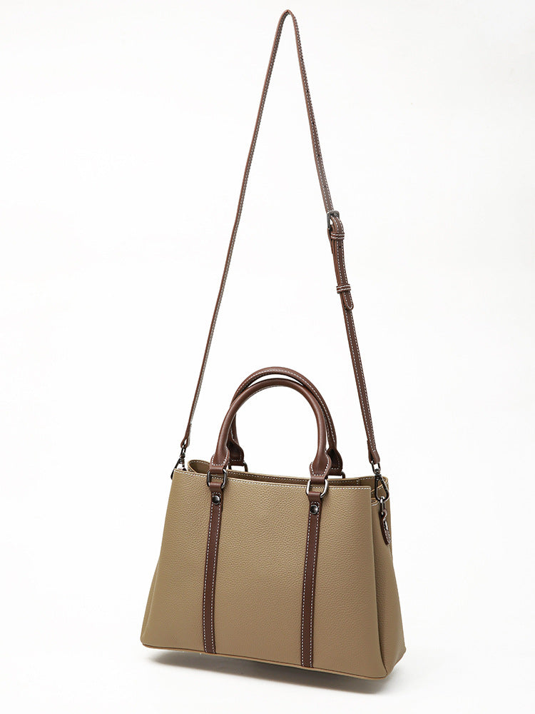 women leather cross over purse handbag